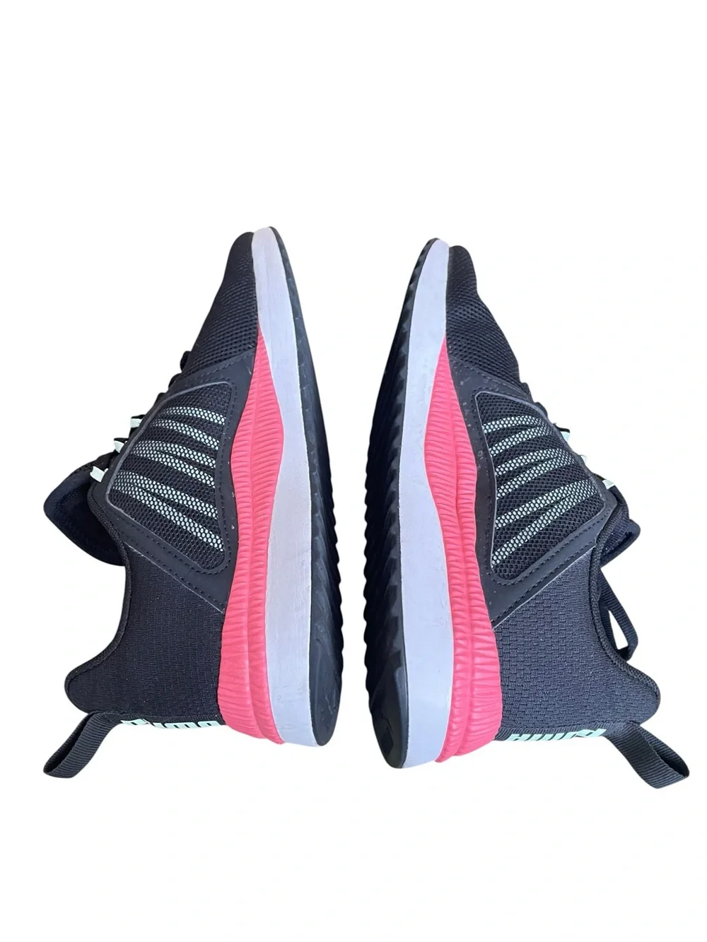 Puma Pacer Net Cage Size 6.5 Women's Black & Pink Sneakers